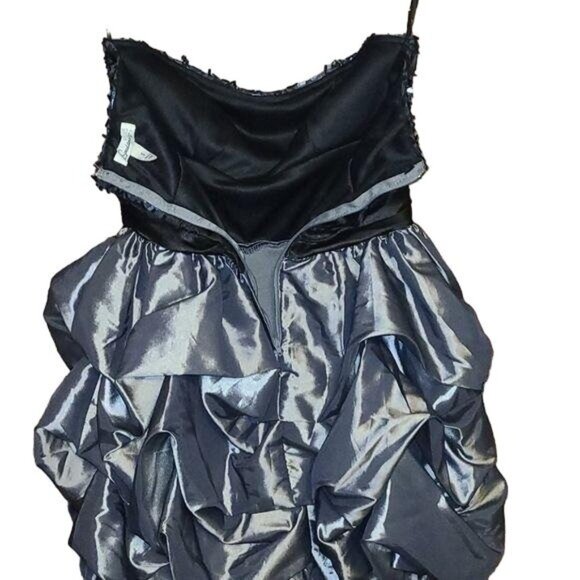 Speechless Size 5 Prom Homecoming Mini Ruched Sequined Dress - Picture 5 of 8